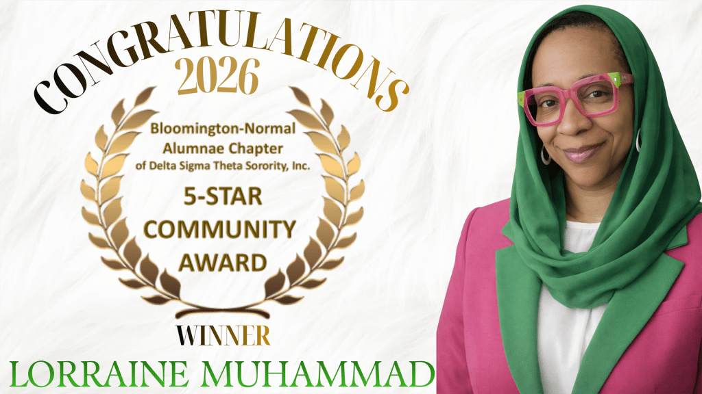Lorraine Muhammad 2026 5-Star Community Award Winner
